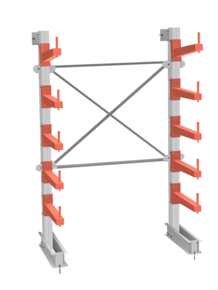 СТ-062 Стеллаж односторонний 5 ярусов купить в Котласе