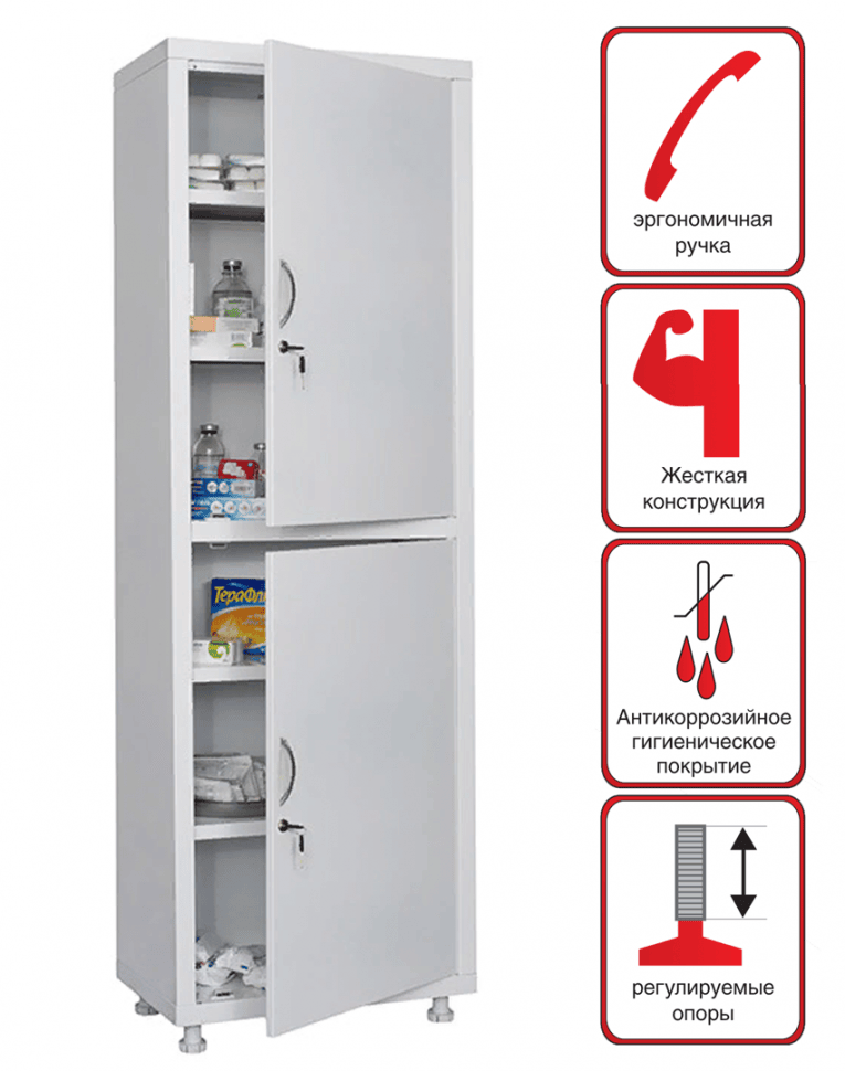 Медицинский шкаф HILFE МД 1 1760/SS купить в Котласе Медицинский шкаф HILFE МД 1 1760/SS купить в Котласе