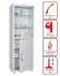 Медицинский шкаф HILFE МД 1 1760/SG купить в Котласе