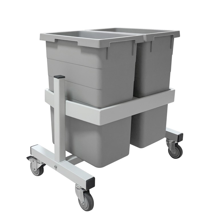 Подкатная подставка держатель для 2-х контейнеров Gresson ПДК-2 купить в Котласе Подкатная подставка держатель для 2-х контейнеров Gresson ПДК-2 купить в Котласе