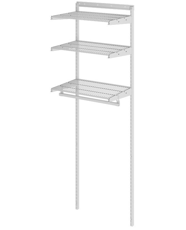 Гардеробная система Практик Home Basic G60 белая купить в Котласе Гардеробная система Практик Home Basic G60 белая купить в Котласе