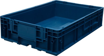 Ящик 594х396х147,5 6415 R-KLT синий купить в Котласе