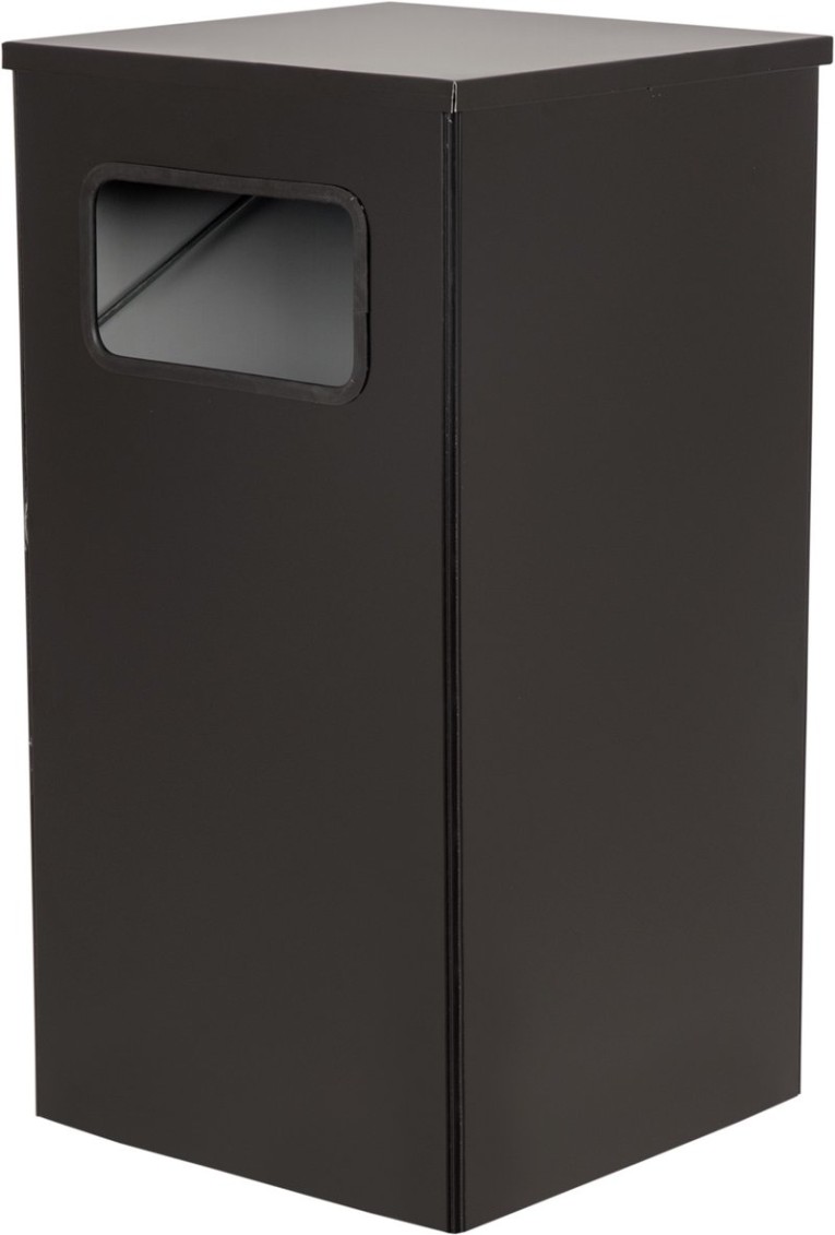 Урна 80 литров Квадро-19 черный купить в Котласе Урна 80 литров Квадро-19 черный купить в Котласе