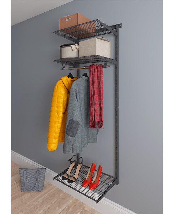 Гардеробная система Практик Home Basic G60 графит купить в Котласе Гардеробная система Практик Home Basic G60 графит купить в Котласе