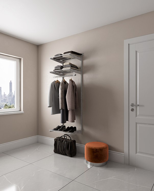 Гардеробная система Практик Home Basic G60 графит купить в Котласе Гардеробная система Практик Home Basic G60 графит купить в Котласе