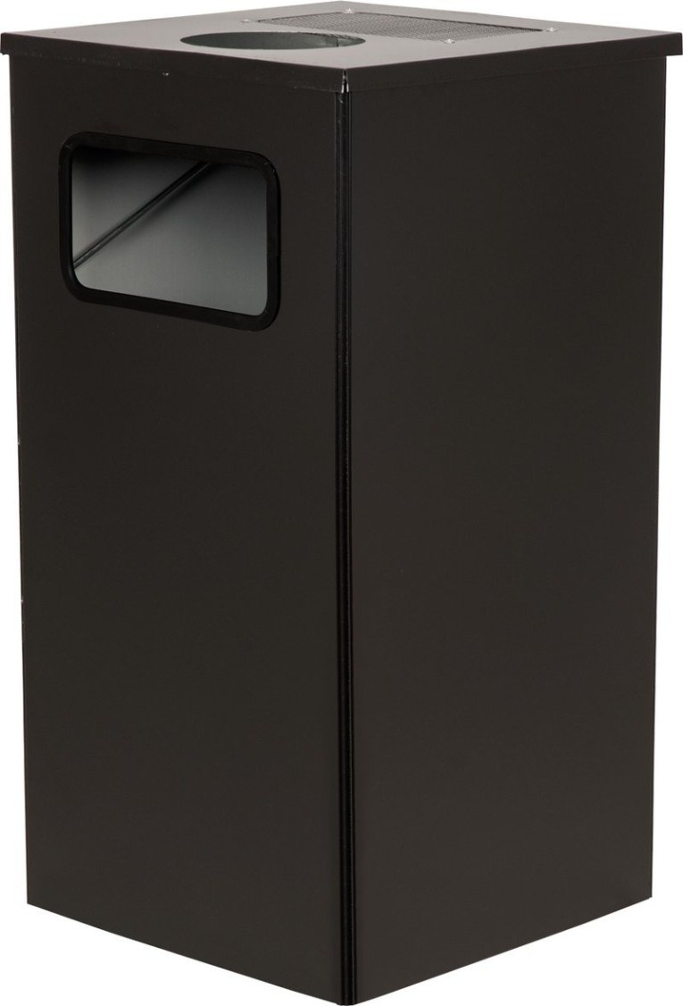 Урна 80 литров Квадро-11 черный купить в Котласе Урна 80 литров Квадро-11 черный купить в Котласе