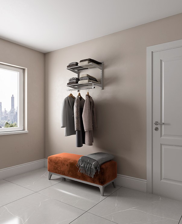 Гардеробная система Практик Home Basic G60S графит купить в Котласе