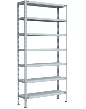 Стеллаж металлический Титан МС-750 2400x700x600 7 полок купить в Котласе