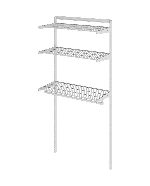 Гардеробная система Практик Home Basic G90 белая купить в Котласе Гардеробная система Практик Home Basic G90 белая купить в Котласе