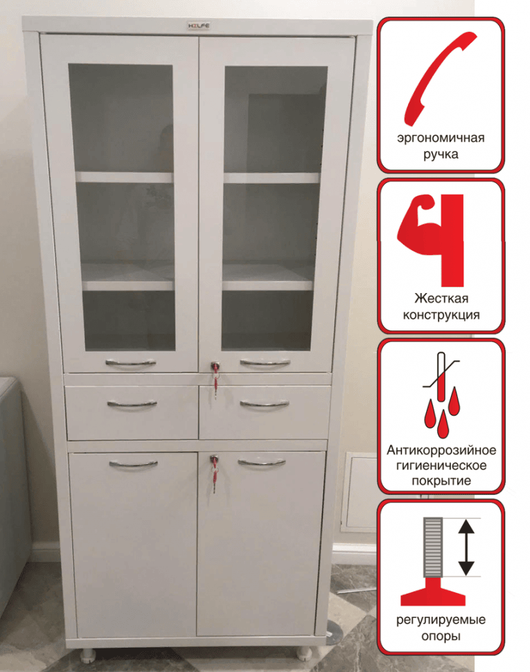 Медицинский шкаф HILFE МД 2 1780 R-1 купить в Котласе Медицинский шкаф HILFE МД 2 1780 R-1 купить в Котласе