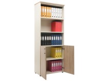 Шкаф NW 2080/2 полузакрытый вяз натуральный/бежевый