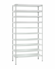 Стеллаж металлический Титан МС-500 2400х1000х300 10 полок