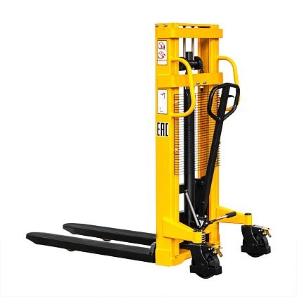 Ручной гидравлический штабелер SDJ 1020 (1000 кг; 2 м; фиксированные вилы) SMARTLIFT (SMART) купить в Котласе