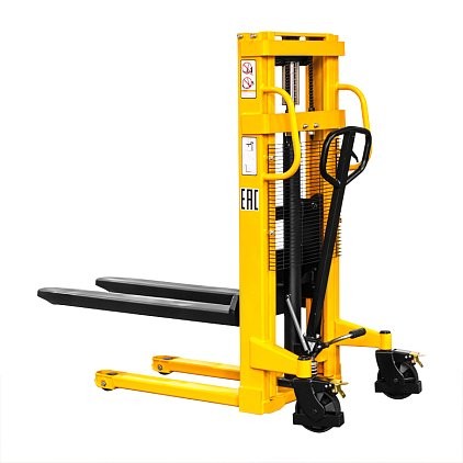 Ручной гидравлический штабелер SDJ 1020 (1000 кг; 2 м; фиксированные вилы) SMARTLIFT (SMART) купить в Котласе