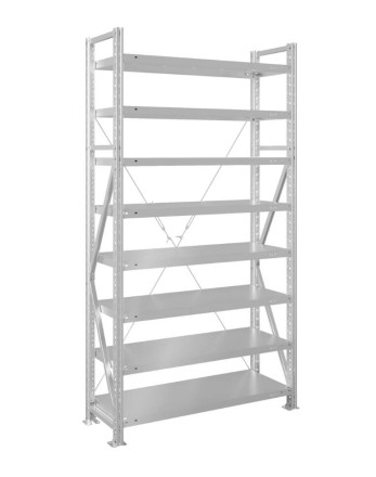 Стеллаж MS U 2000x700x500 8 полок (400 кг, металл) купить в Котласе