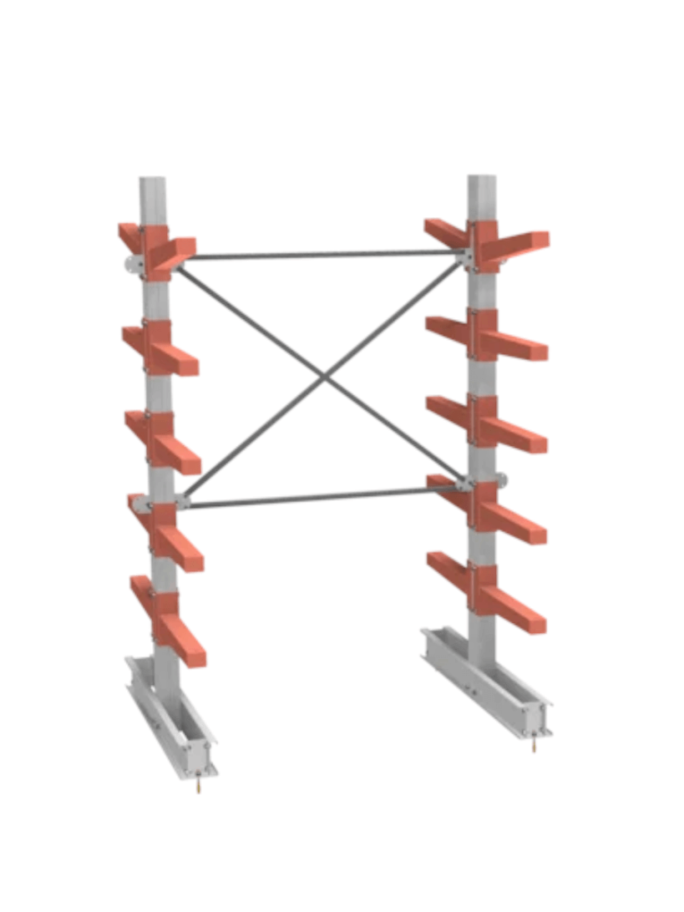 СТ-062 Стеллаж двухсторонний 5 ярусов купить в Котласе
