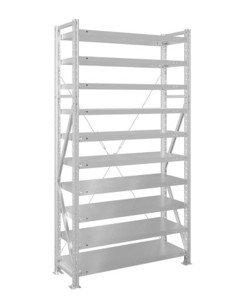 Стеллаж MS U 2000x700x500 10 полок (400 кг, металл) купить в Котласе