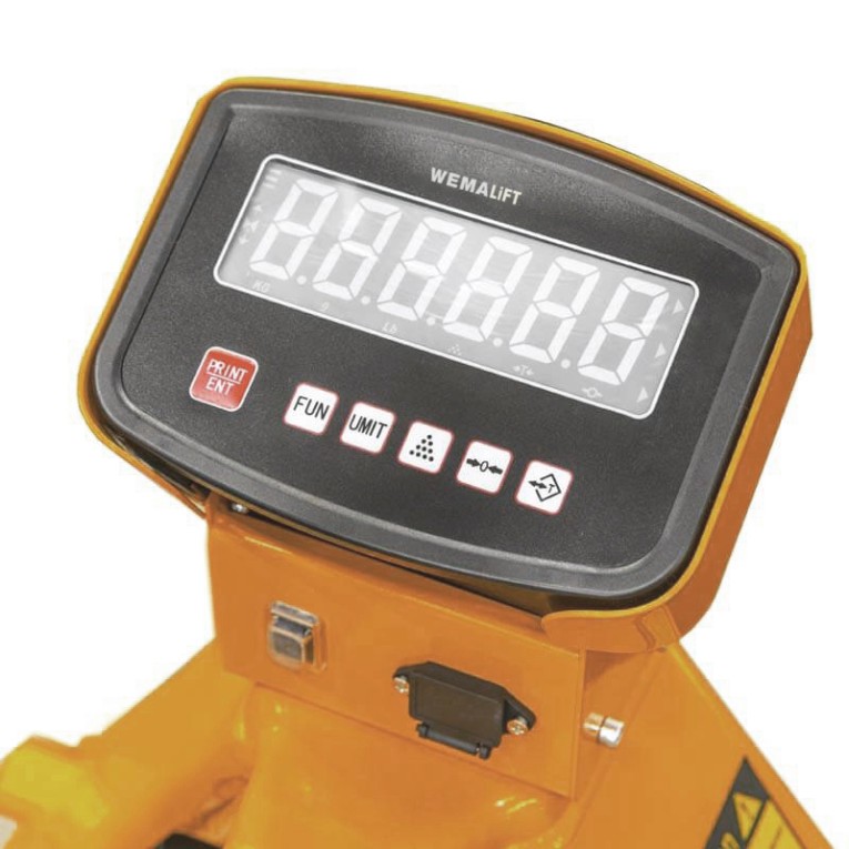 Гидравлическая рохля с весами BFC (2500 кг; 1150х570 мм; PDP) WEMALIFT купить в Котласе