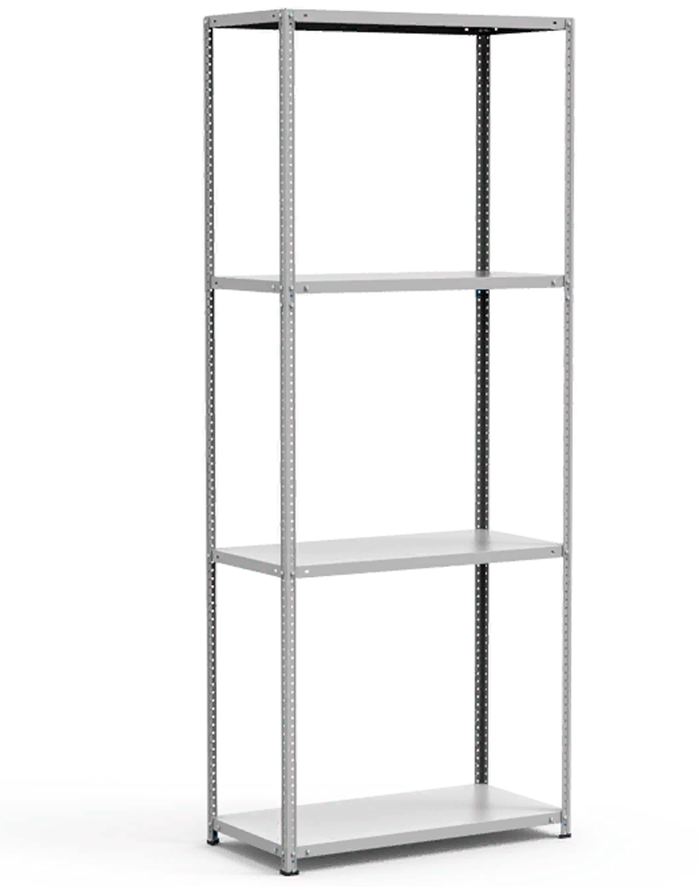 Стеллаж металлический Титан МС-750 2300x700x300 4 полки купить в Котласе