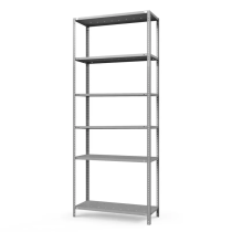 Стеллаж ТС Лайт с перф. полками 2500х700х400 6 полок