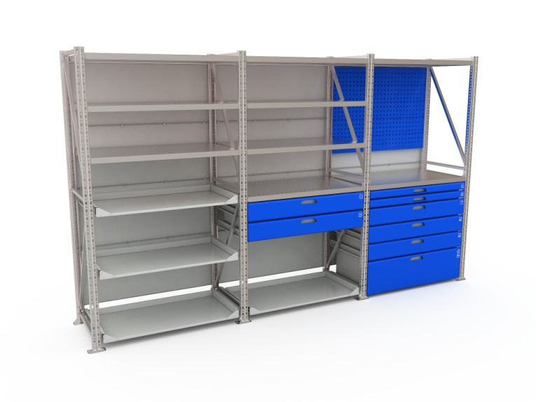 Система хранения инструментов MODUL XL 3x2000 №3 купить в Котласе