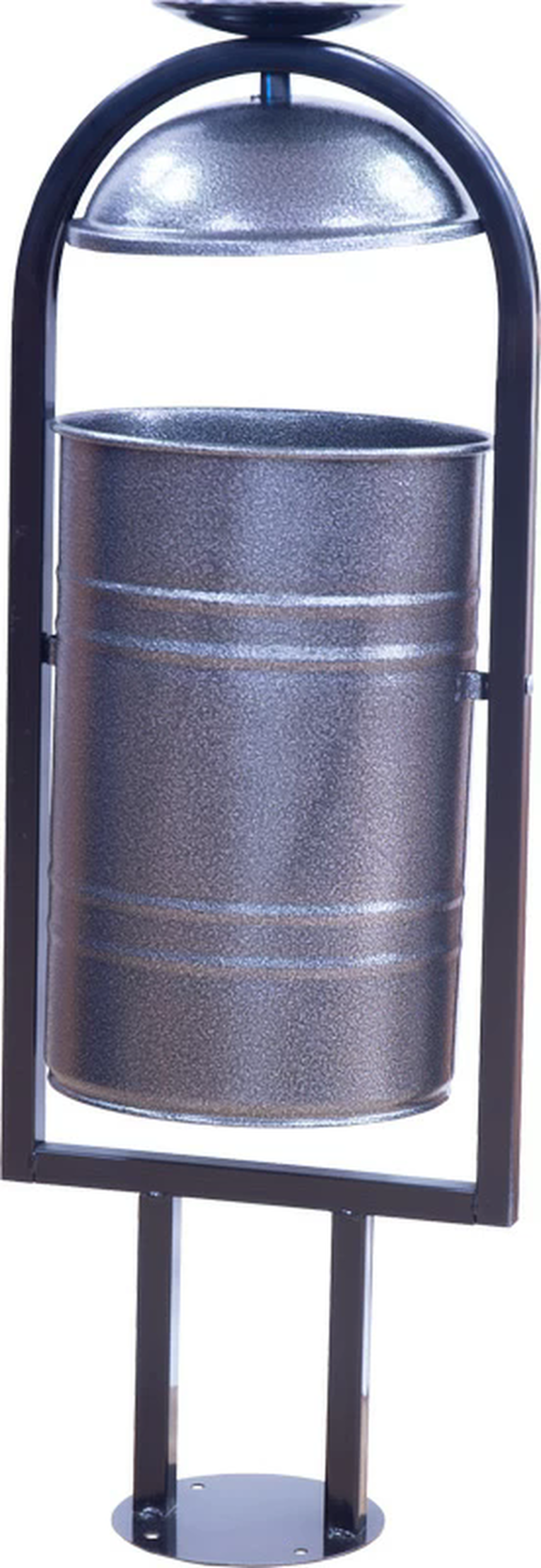 Урна металлическая с пепельницей 1050х370х300 мм серый антик купить в Котласе Урна металлическая с пепельницей 1050х370х300 мм серый антик купить в Котласе