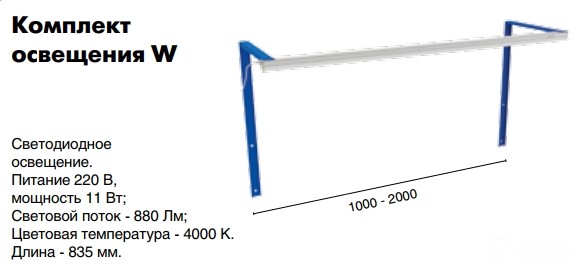Комплект освещения W купить в Котласе