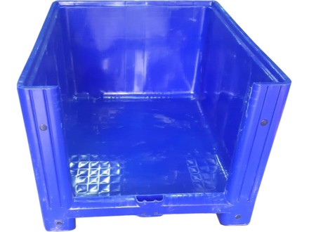 Big Box 1200х1000х760 сплошной, на ножках, с полубоковиной синий купить в Котласе
