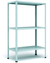 Стеллаж металлический Титан МС-750 1800x700x400 3 полки