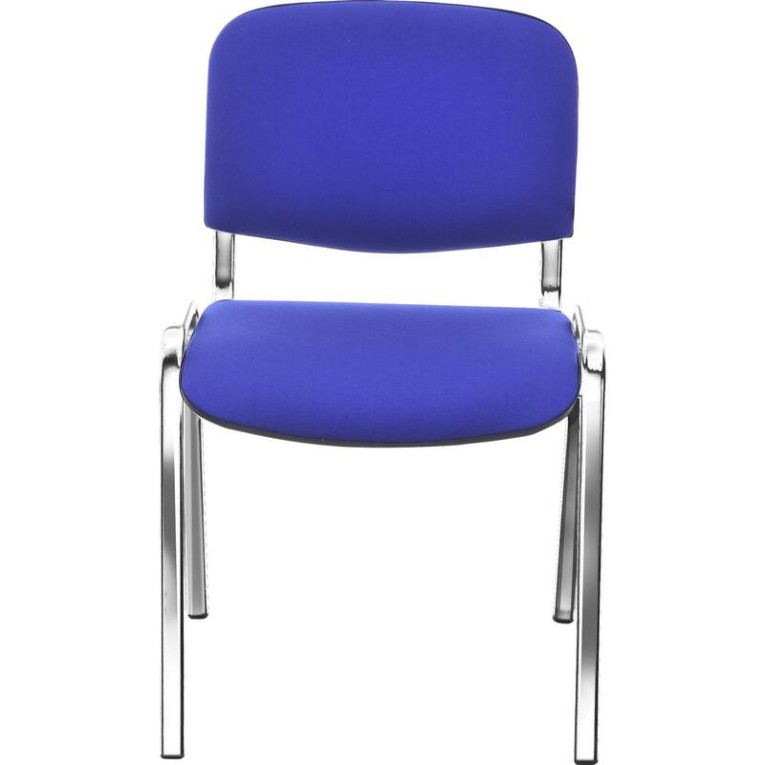 Стул Изо (синяя ткань, хром) купить в Котласе Стул Изо (синяя ткань, хром) купить в Котласе