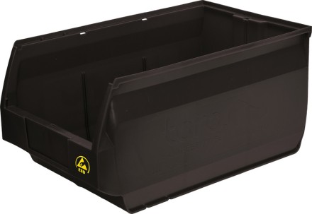 Ящик Venezia 500х310х250 PP, черный антистатичный купить в Котласе