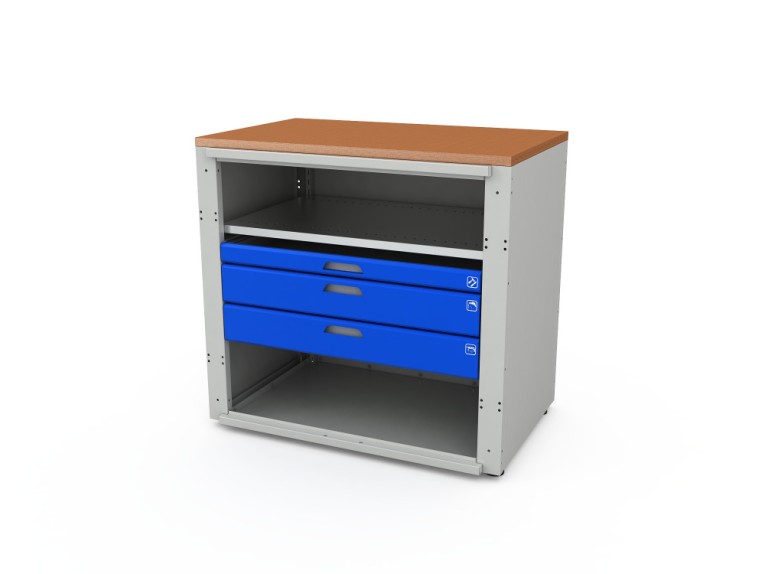 Шкаф для инструментов MODUL 1/2 XL 04 купить в Котласе