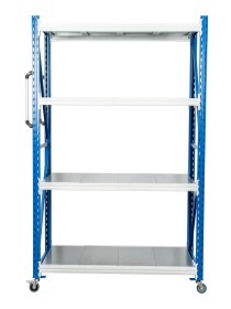 Стеллаж мобильный БиКом СТ-4 250x180x60 4 полки Стеллаж мобильный БиКом СТ-4 250x180x60 4 полки