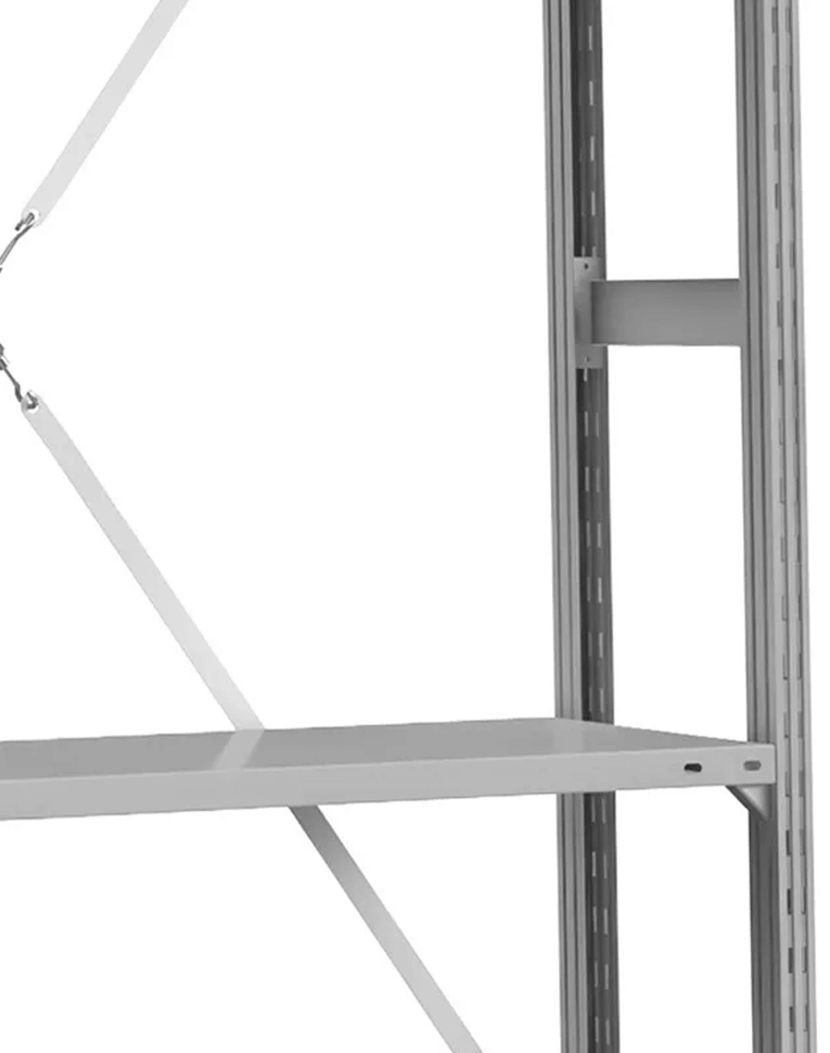 Стеллаж ТСУ 3500x700x400 3 полки (150 кг, металл) купить в Котласе