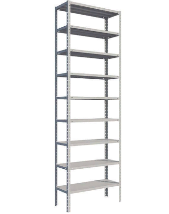 Стеллаж MS Hard 1850х1000х400 9 полок купить в Котласе