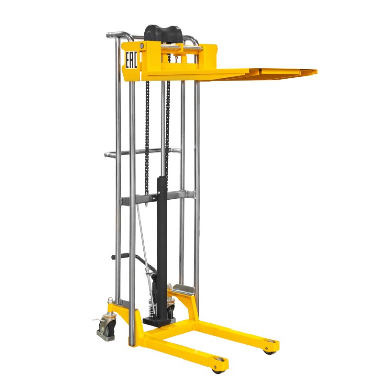 Ручной гидравлический штабелер PJ4150 (400 кг; 1,5 м; с вилами и площадкой) SMARTLIFT (SMART) купить в Котласе Ручной гидравлический штабелер PJ4150 (400 кг; 1,5 м; с вилами и площадкой) SMARTLIFT (SMART) купить в Котласе