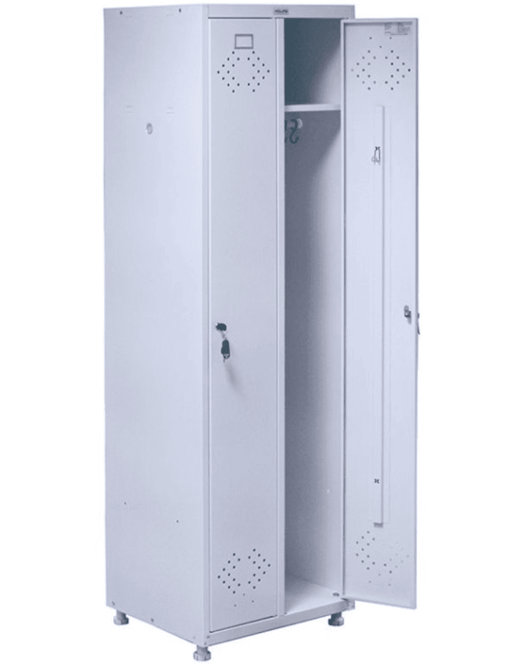 Медицинский шкаф для одежды Hilfe МД 2 ШМ-SS купить в Котласе