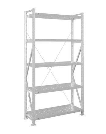 Стеллаж MS U 2000x700x500 5 полок (350 кг, перф) купить в Котласе