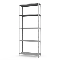 Стеллаж ТС Лайт с перф. полками 1800х700х500 5 полок