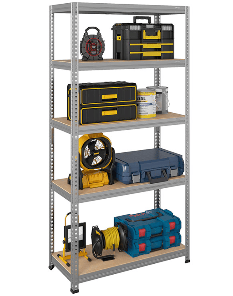 Стеллаж быстросборный ЛОФТ (SBL) 1800x1200x450 5 полок (цинк) купить в Котласе Стеллаж быстросборный ЛОФТ (SBL) 1800x1200x450 5 полок (цинк) купить в Котласе