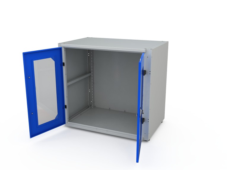 Корпус шкафа для инструментов MODUL 1/2 XL с дверями со смотровыми окнами купить в Котласе