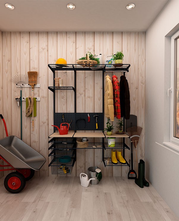 Гардеробная система Практик Home Дача 1 купить в Котласе Гардеробная система Практик Home Дача 1 купить в Котласе