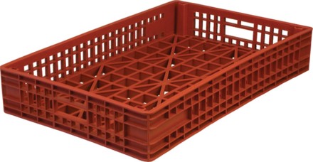 Ящик хлебный 740х460х130 красный купить в Котласе
