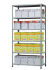 Стеллаж MS Strong 2200х1200х400 6 полок купить в Котласе