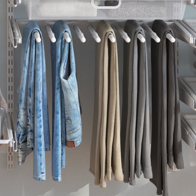 Брючница выдвижная GT-45 белая купить в Котласе