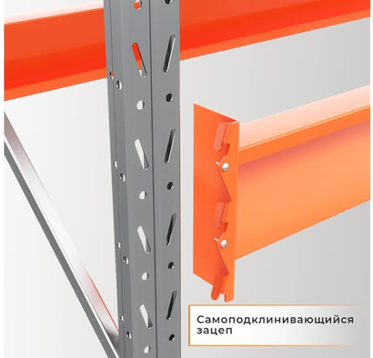 Стеллаж паллетный СПЛ 2000х1800х1100 1 ярус (1300/9700) купить в Котласе