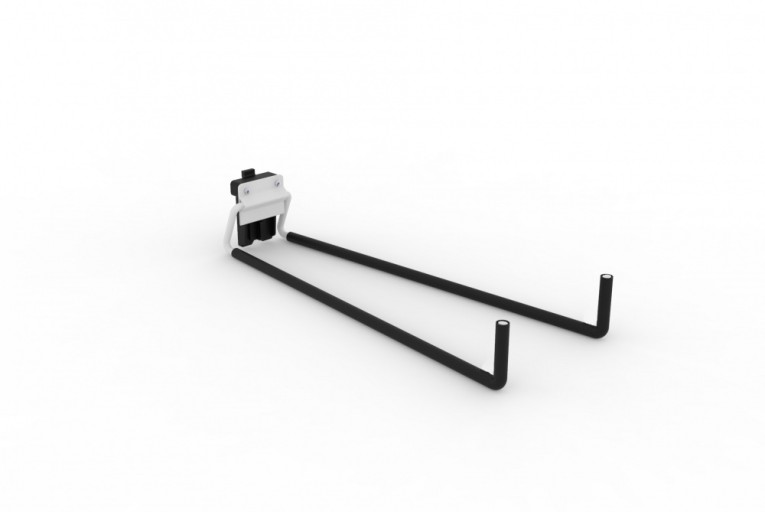 Держатель универсальный крюк двойной длинный купить в Котласе Держатель универсальный крюк двойной длинный купить в Котласе