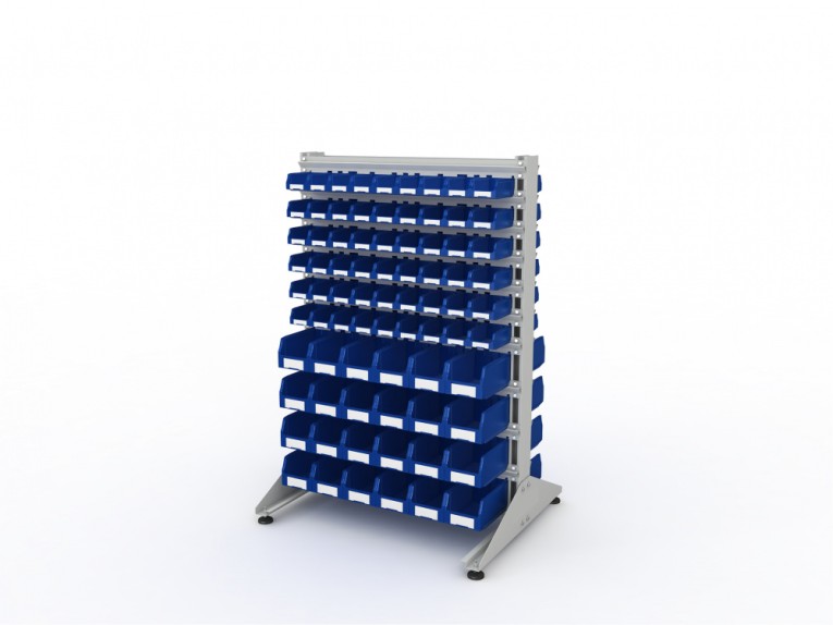 Стеллаж для пластиковых лотков SORTEX двухсторонний 1500x1000x800.04 купить в Котласе Стеллаж для пластиковых лотков SORTEX двухсторонний 1500x1000x800.04 купить в Котласе