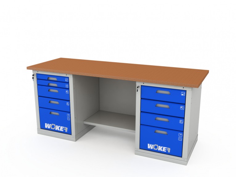 Верстак двухтумбовый WOKER PRO 2504.2000 купить в Котласе