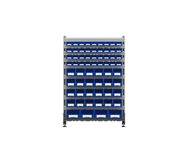 Стеллаж для пластиковых лотков SORTEX двухсторонний 1500x1000x800.05 купить в Котласе Стеллаж для пластиковых лотков SORTEX двухсторонний 1500x1000x800.05 купить в Котласе